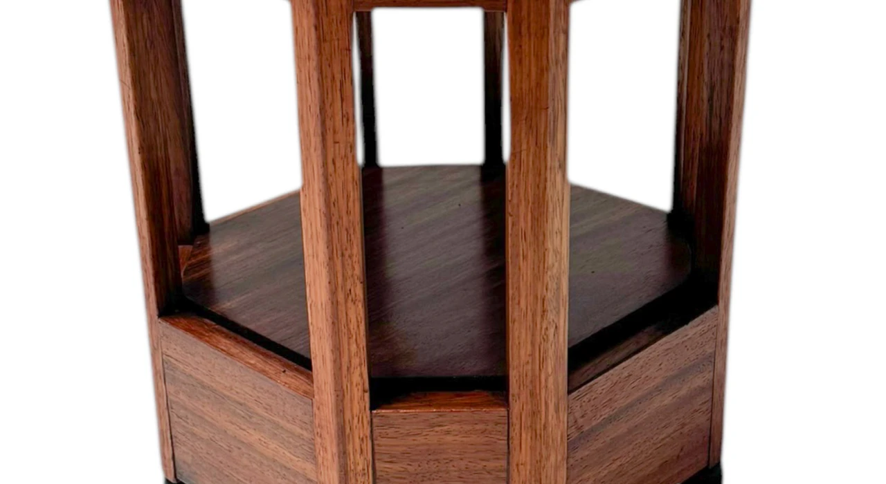 Art Deco Amsterdamse School Side Table, 1920s